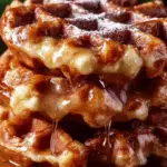 Apple Fritter Waffle Donuts