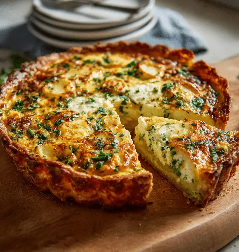 Classic Potato Crust Quiche