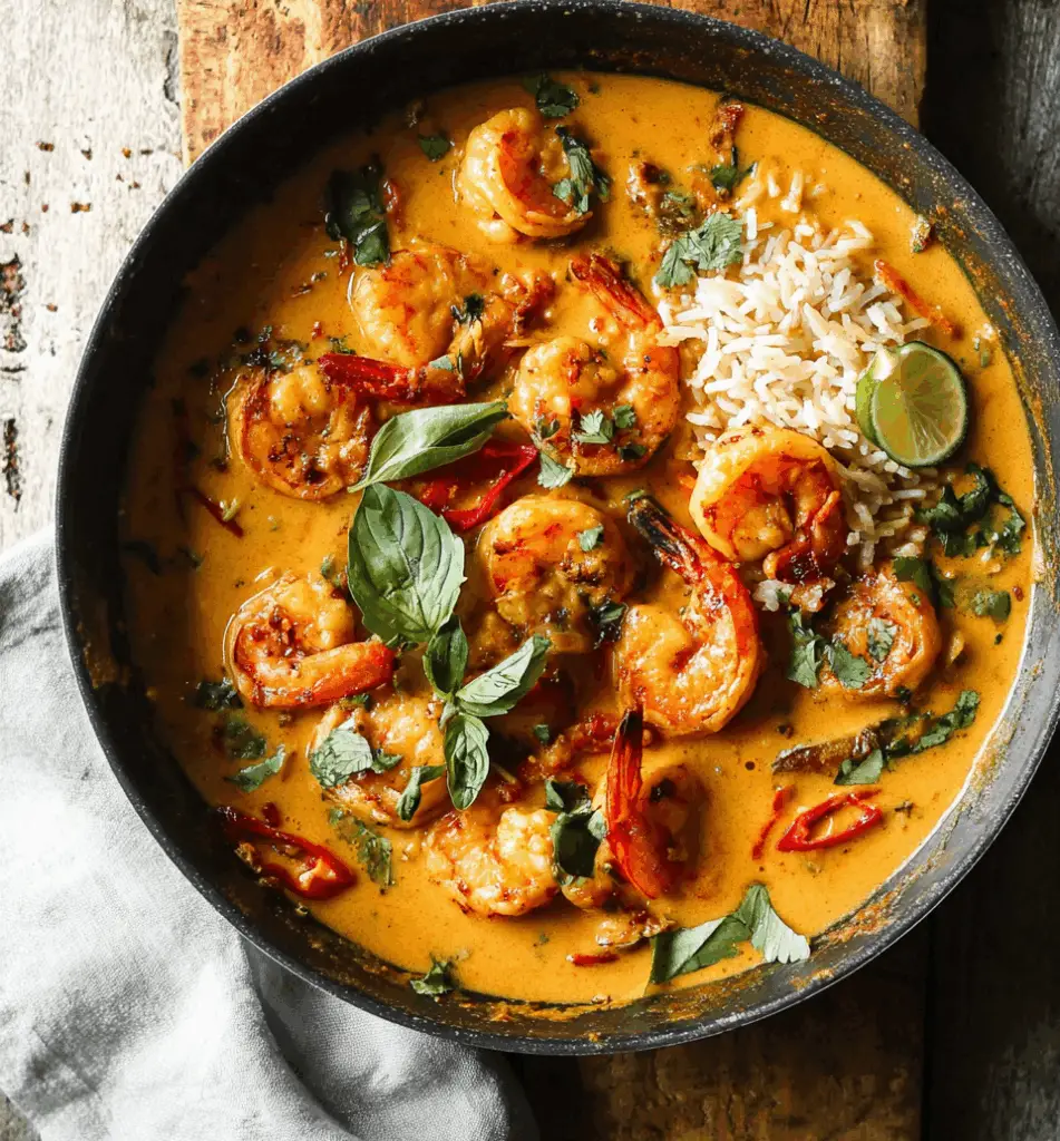 Thai Coconut Shrimp Curry