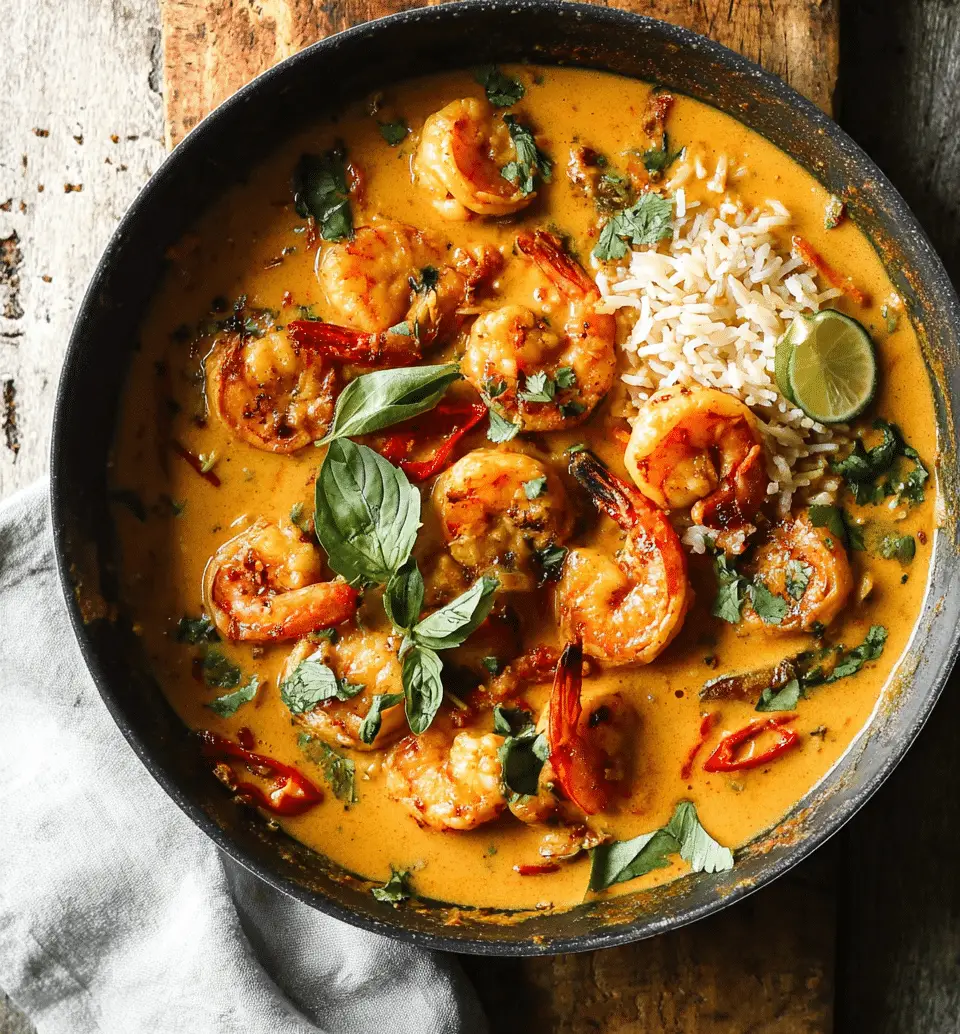 Thai Coconut Shrimp Curry