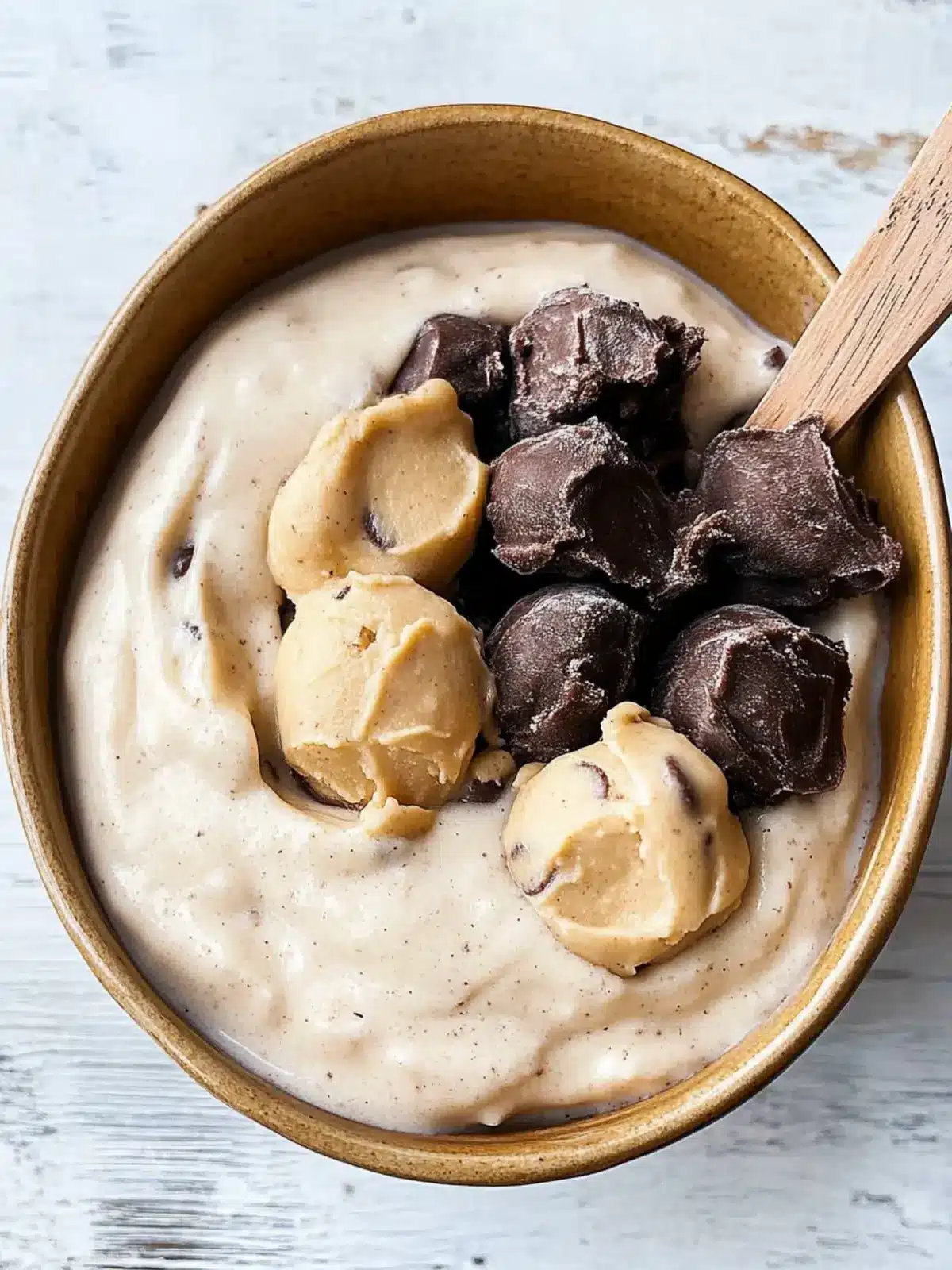 Indulge in a Cookie Dough Smoothie Bowl for Pure Bliss 2 Cookie Dough Smoothie Bowl