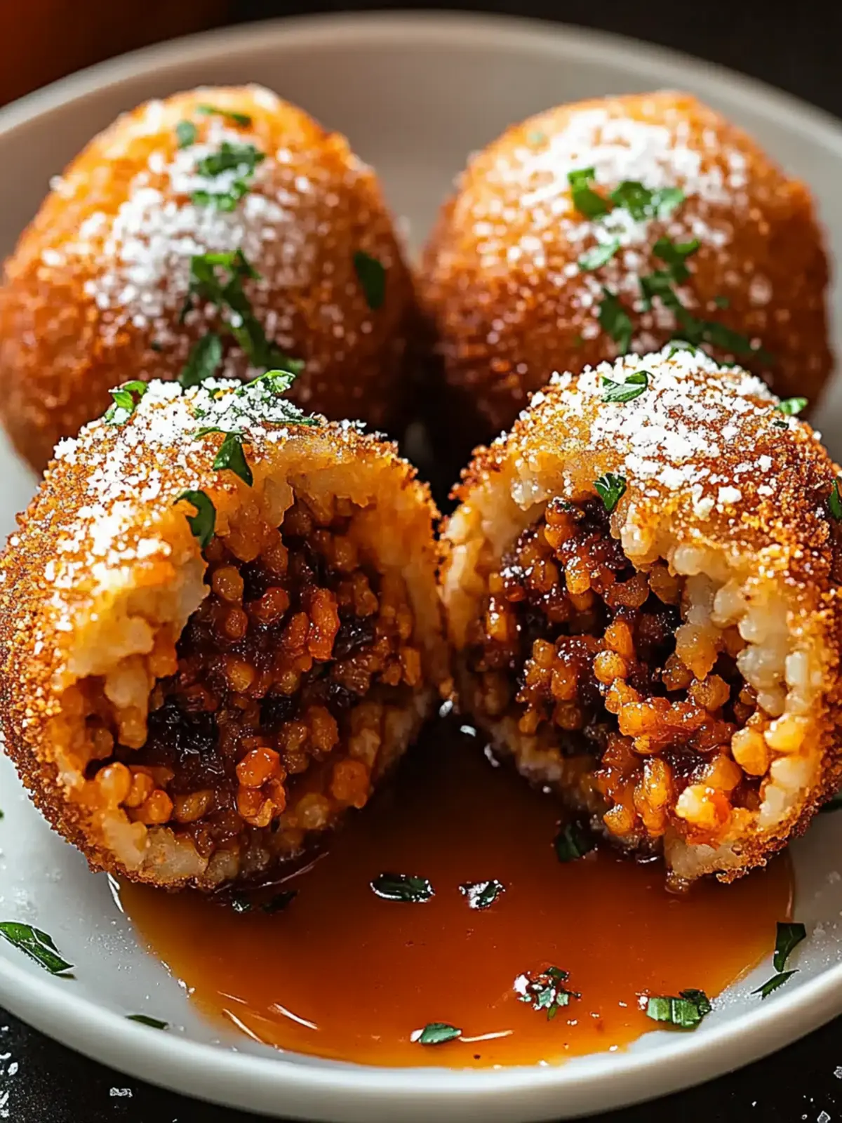 Bulgogi Stuffed Arancini: A Flavor Bomb You Can't Resist 3 Bulgogi Stuffed Arancini