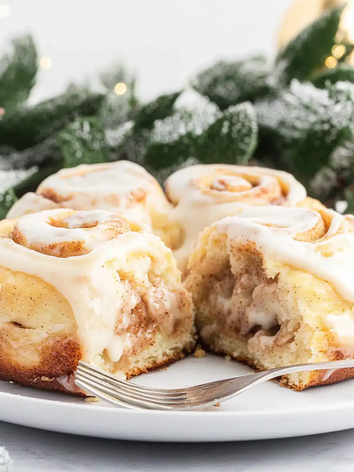 Delicious Eggnog Cinnamon Rolls for a Cozy Holiday Treat 2 Eggnog Cinnamon Rolls