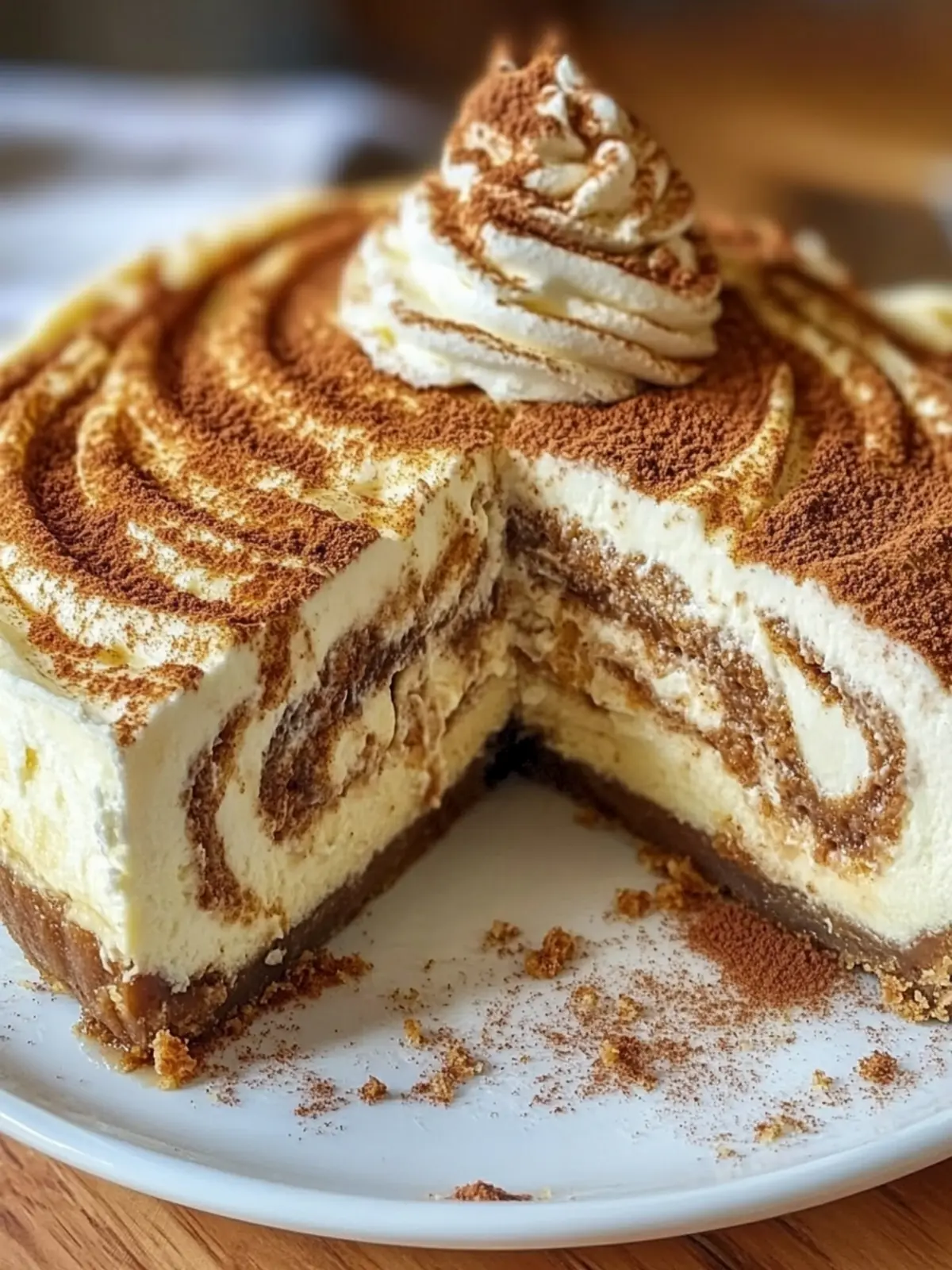 Decadent Cinnamon Roll Cheesecake Perfect for Home Bakers 2 Cinnamon Roll Cheesecake