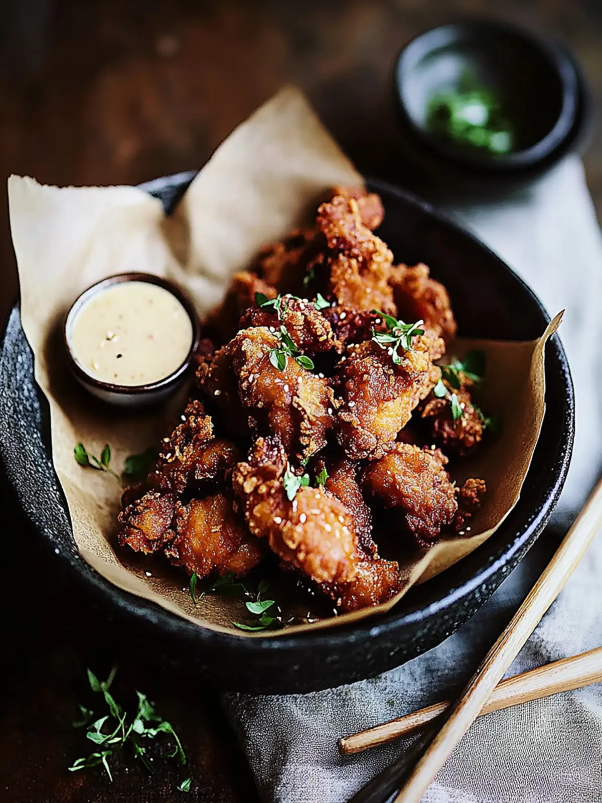 Crispy Miso and Ginger Fried Chicken You Can't Resist 2 crispy miso and ginger fried chicken