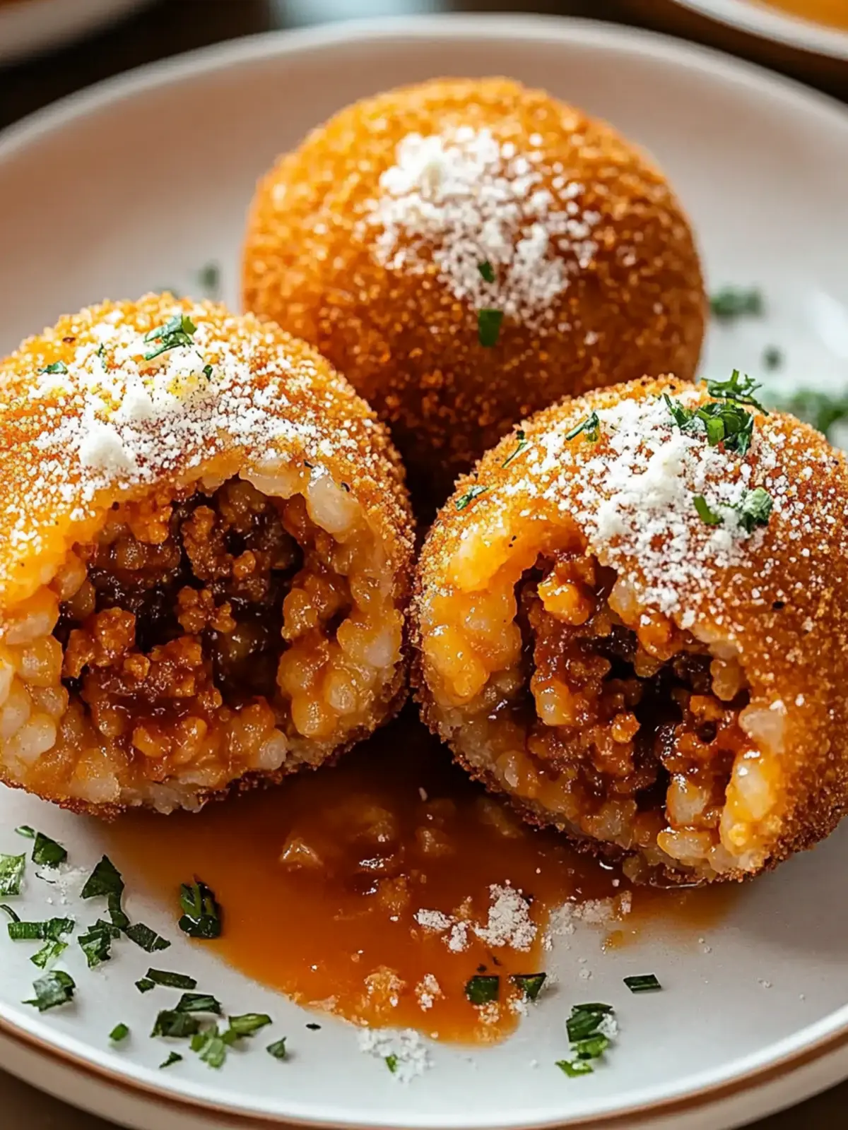 Bulgogi Stuffed Arancini: A Flavor Bomb You Can't Resist 5 Bulgogi Stuffed Arancini