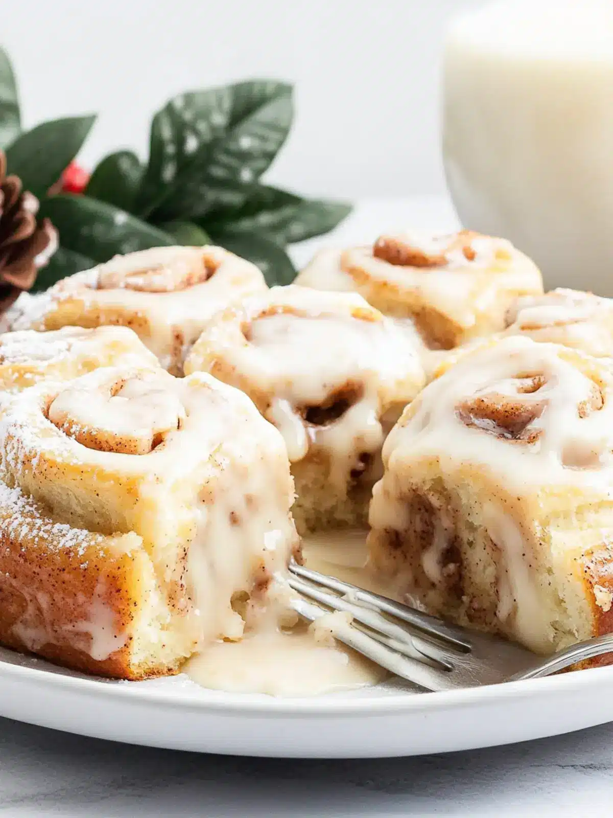 Delicious Eggnog Cinnamon Rolls for a Cozy Holiday Treat 3 Eggnog Cinnamon Rolls