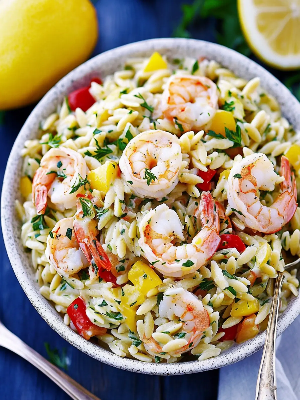 Delightful Shrimp and Orzo Salad for Easy Summer Dining 4 Shrimp and Orzo Salad