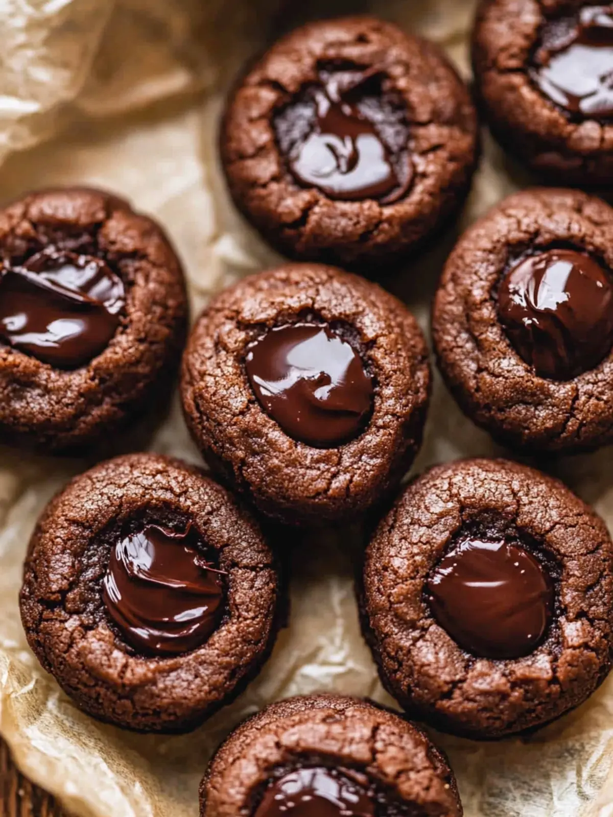 Melt-in-Your-Mouth Chocolate Thumbprint Cookies Delight 5 Chocolate Thumbprint Cookies