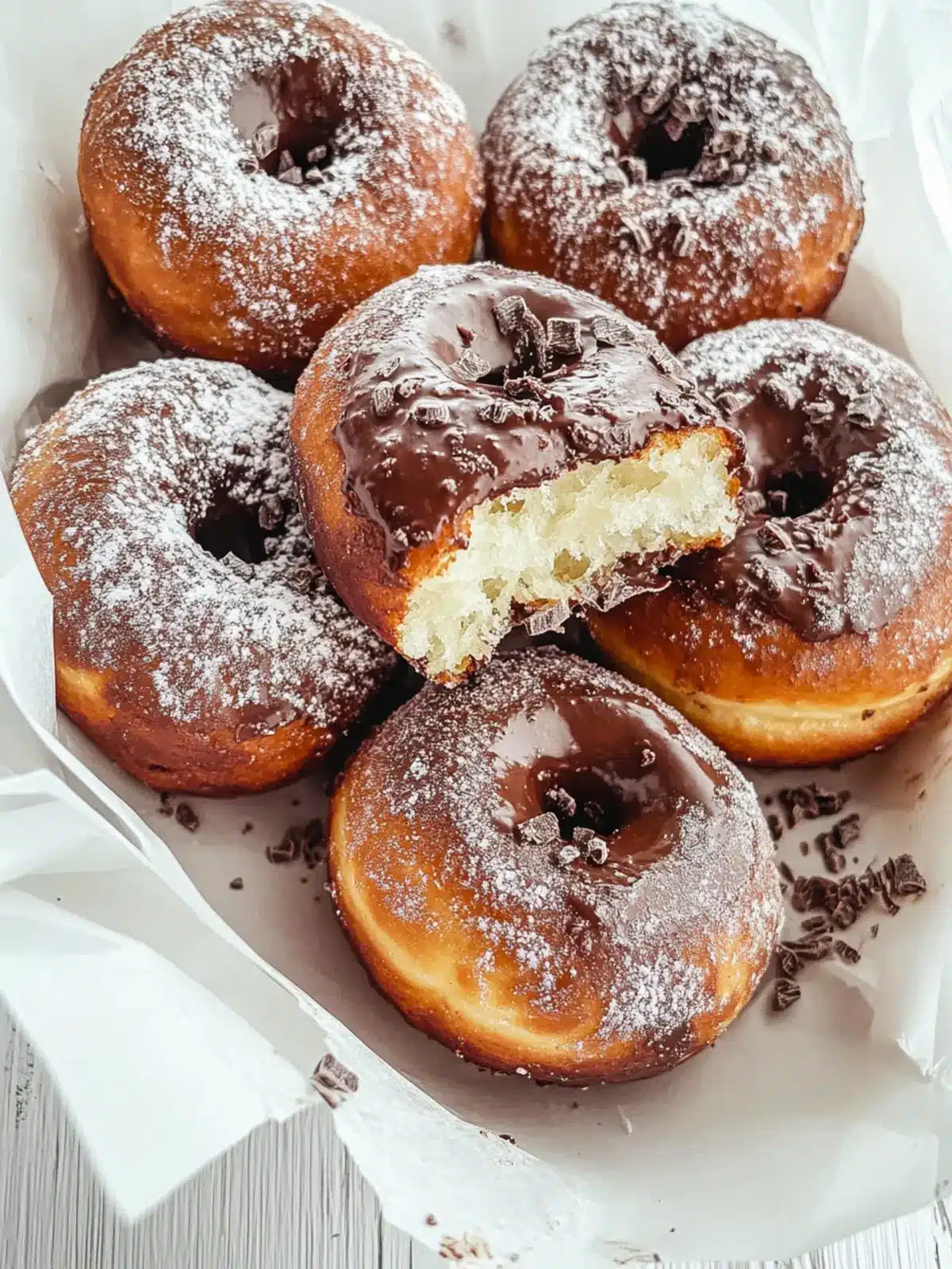 Indulge in Perfect Chocolate Custard Brioche Donuts at Home 4 Chocolate Custard Brioche Donuts