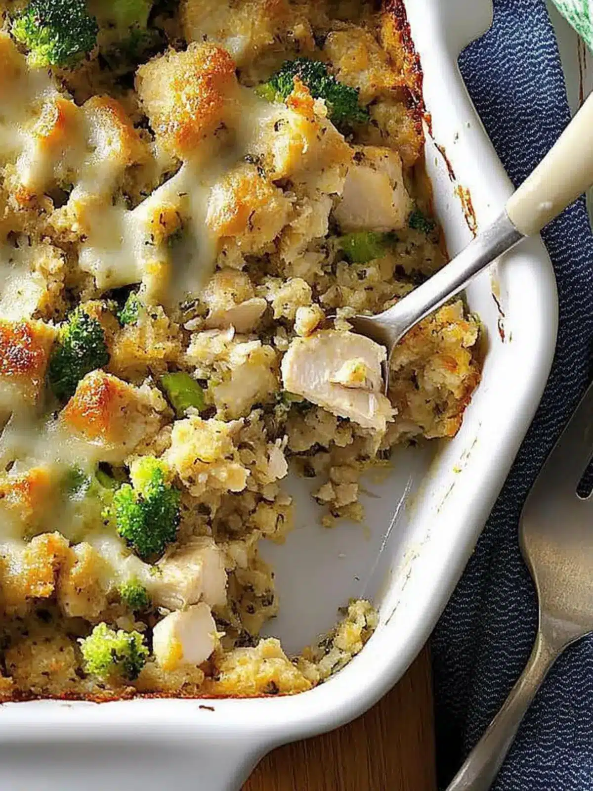 Delicious Chicken and Swiss Stuffing Bake Everyone Will Love 2 Chicken and Swiss Stuffing Bake