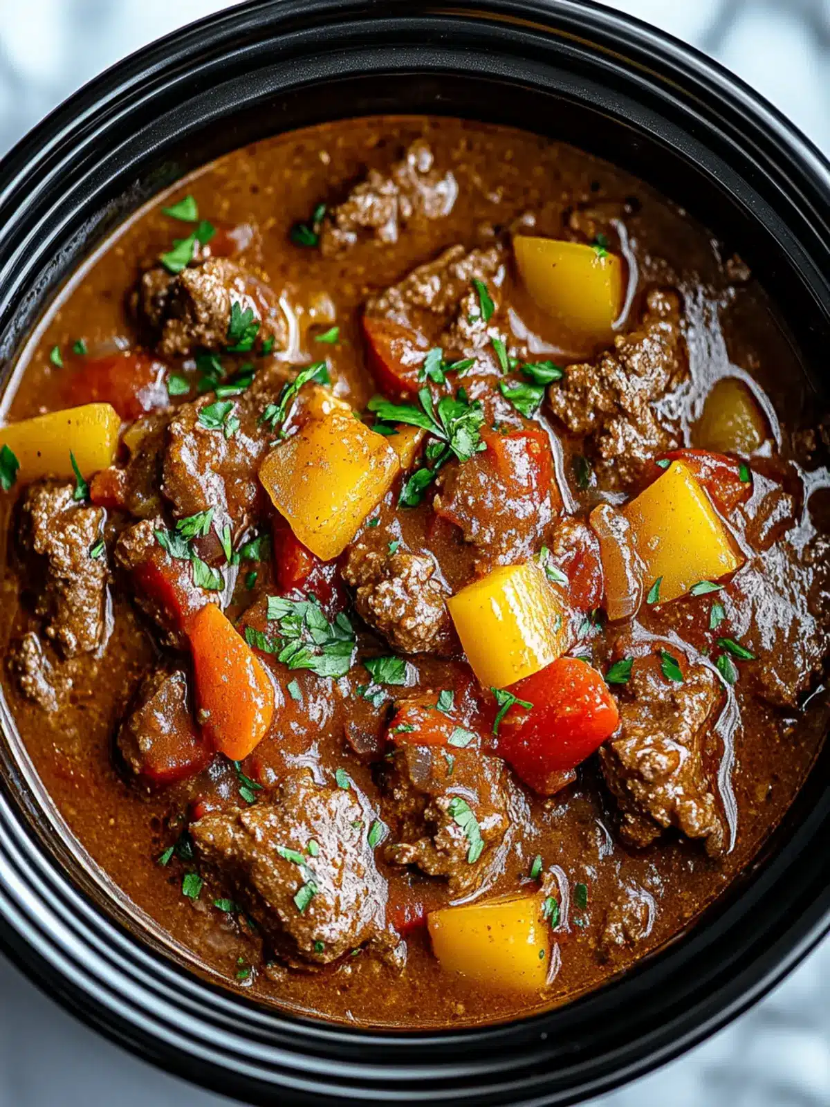 Keto Crockpot Goulash that Hearty Comforts Your Soul 5 Keto Crockpot Goulash