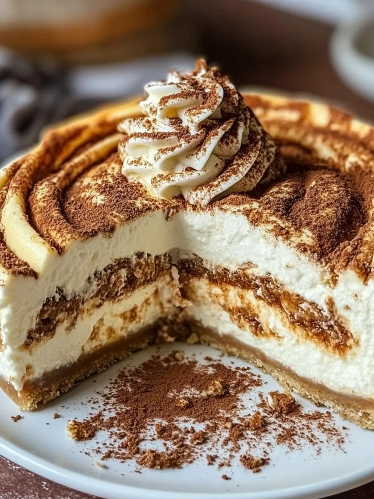 Decadent Cinnamon Roll Cheesecake Perfect for Home Bakers 3 Cinnamon Roll Cheesecake