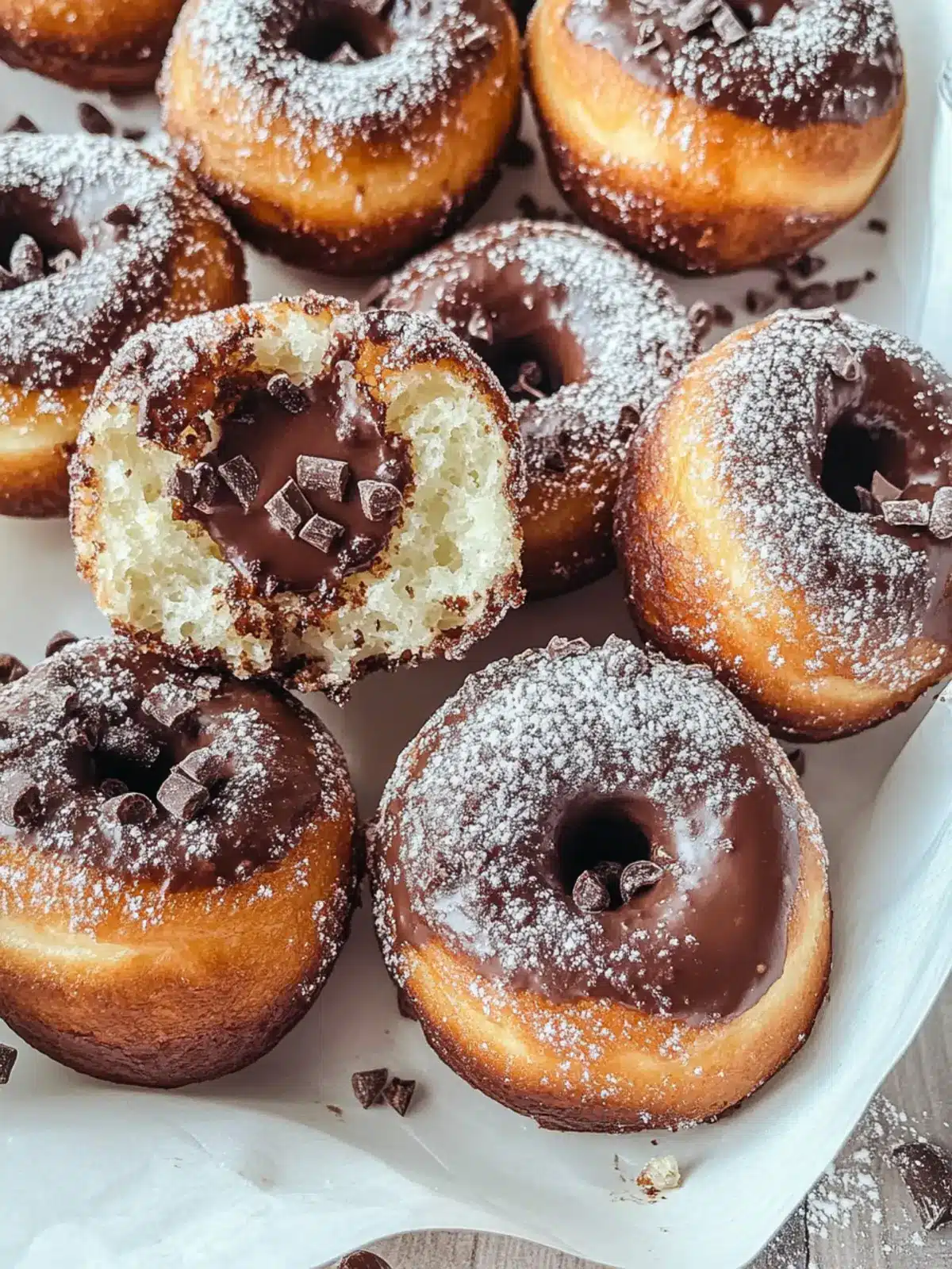 Indulge in Perfect Chocolate Custard Brioche Donuts at Home 2 Chocolate Custard Brioche Donuts