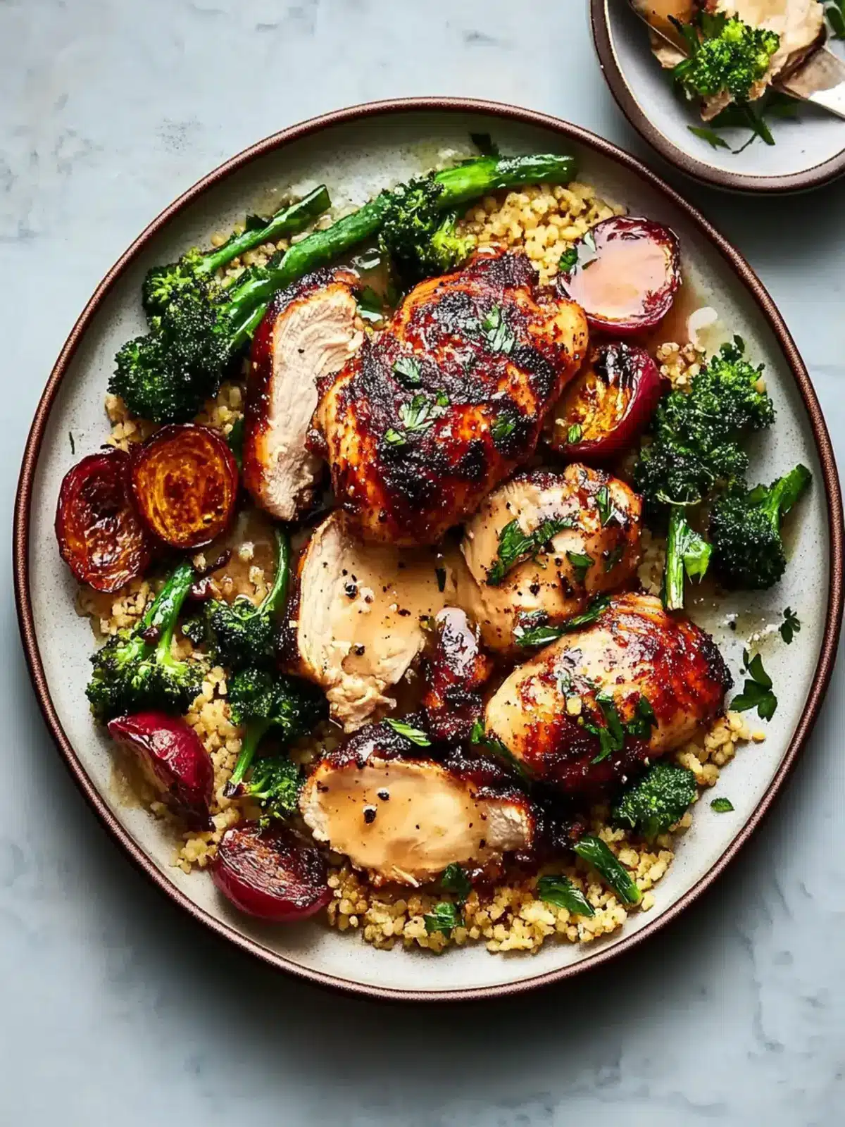 Honey Harissa Chicken Sheet Pan Magic with Crispy Veggies 3 Honey Harissa Chicken Sheet Pan
