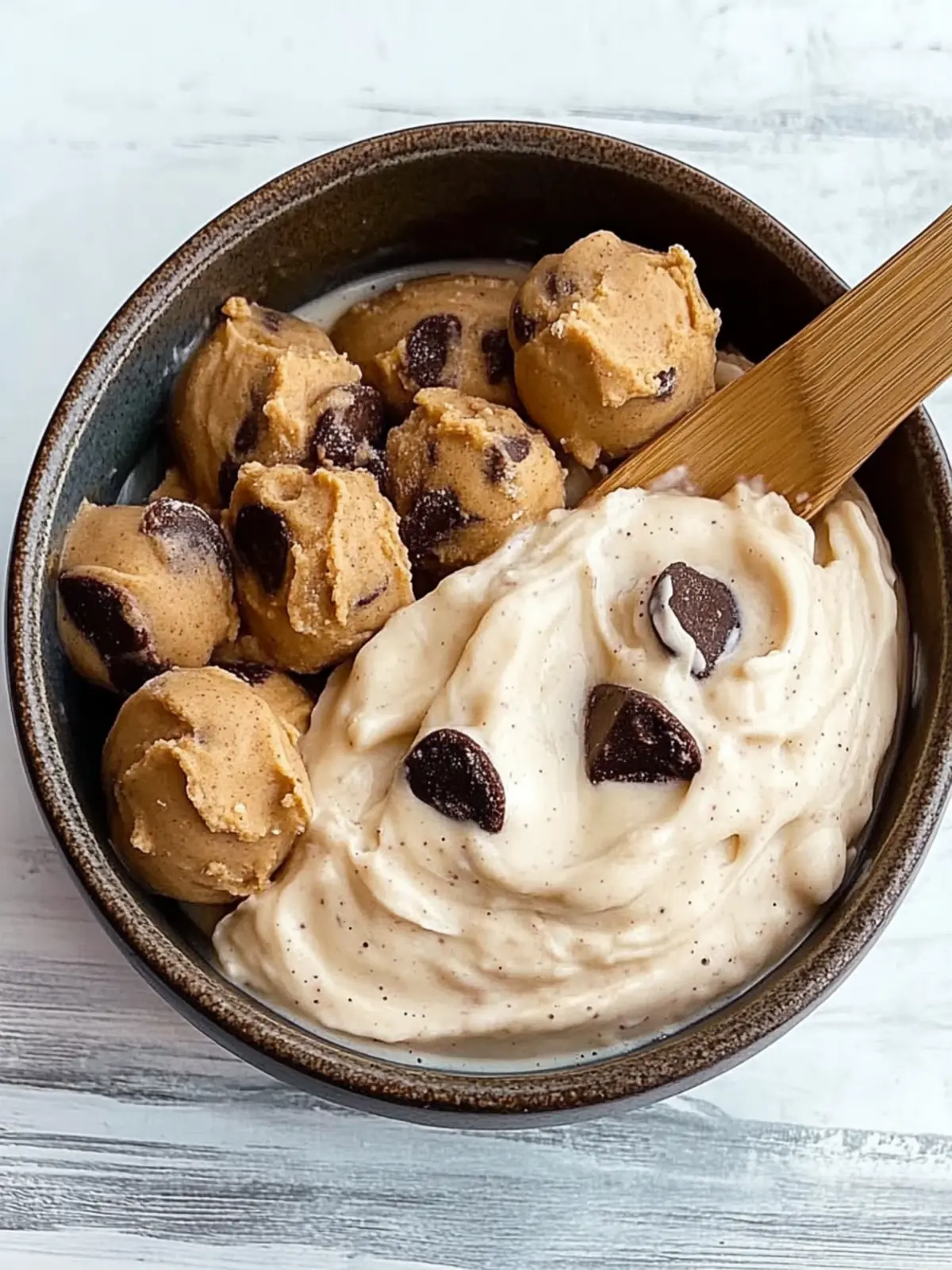 Indulge in a Cookie Dough Smoothie Bowl for Pure Bliss 5 Cookie Dough Smoothie Bowl