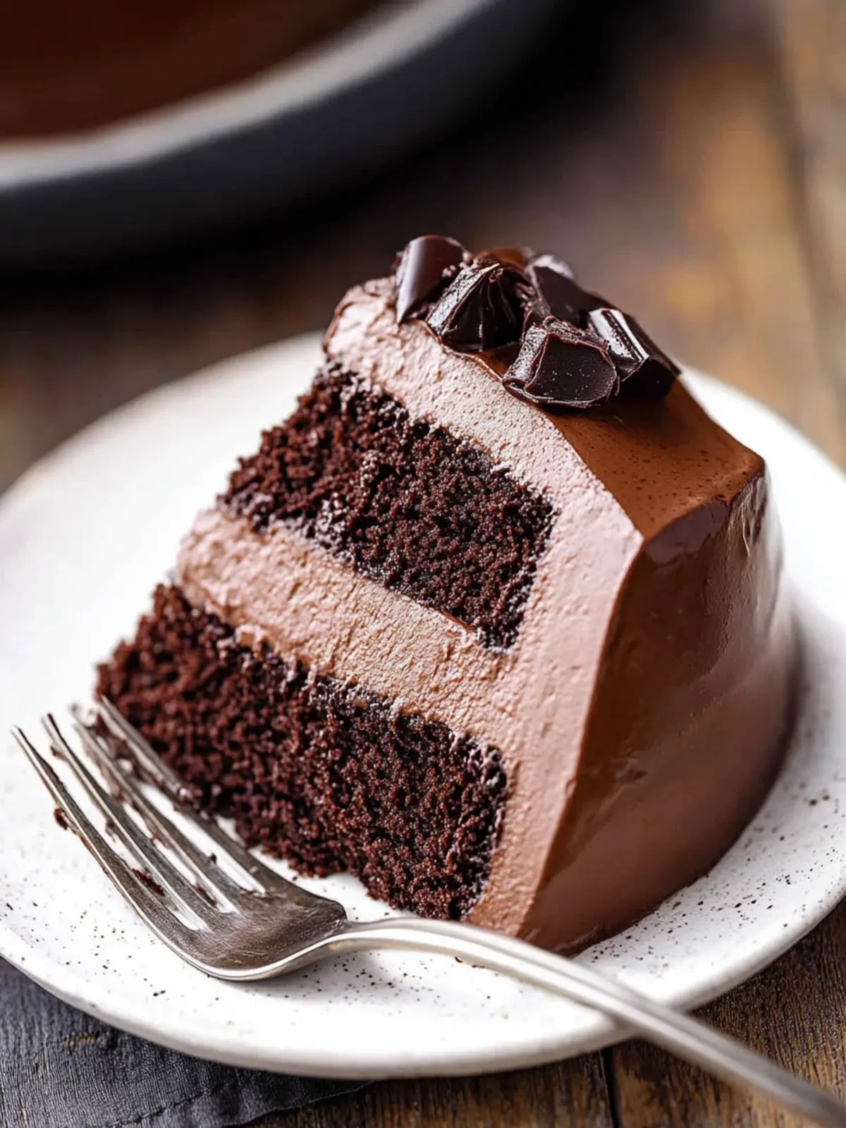 Decadent Dark Chocolate Mousse Cake for Ultimate Indulgence 2 Dark Chocolate Mousse Cake