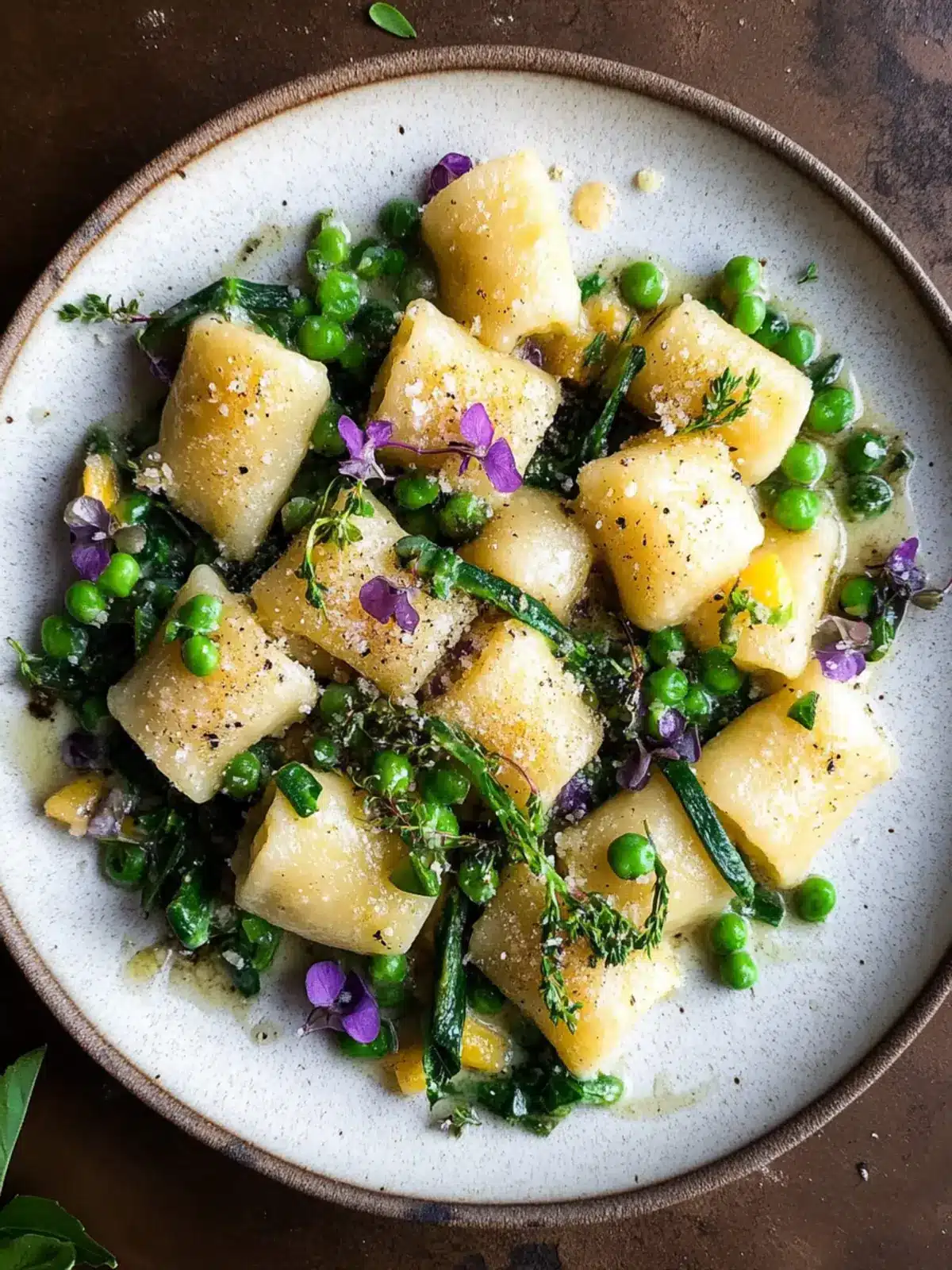 Spring Vegetable Brown Butter Gnocchi That You’ll Love 2 Spring Vegetable Brown Butter Gnocchi