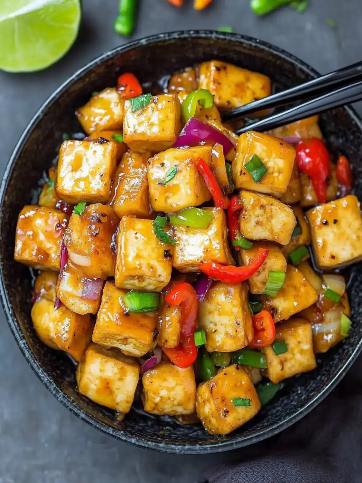Savory Sweet Lime Glazed Tofu for a Zesty Meal Upgrade 2 Sweet Lime Glazed Tofu