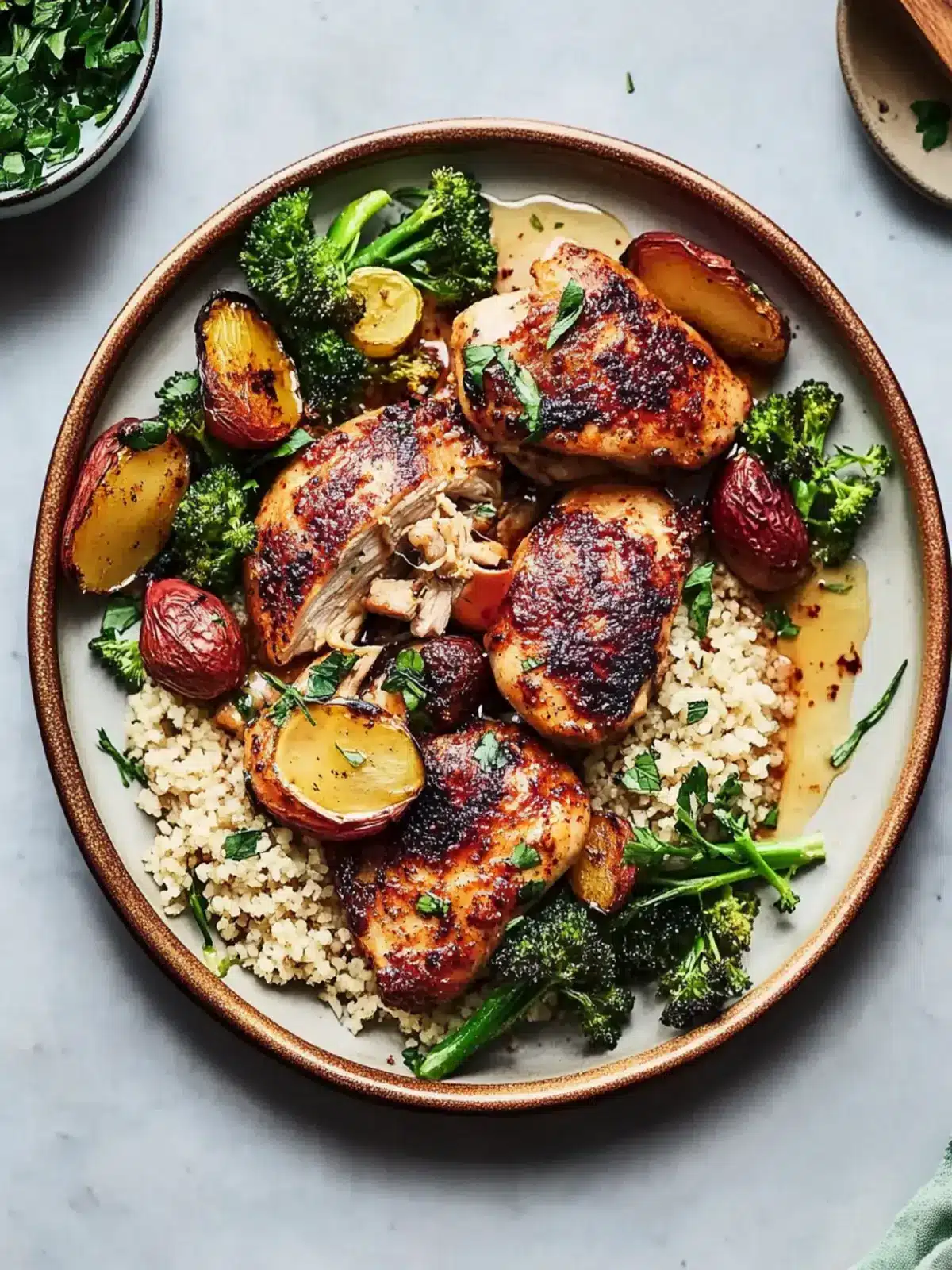 Honey Harissa Chicken Sheet Pan Magic with Crispy Veggies 5 Honey Harissa Chicken Sheet Pan
