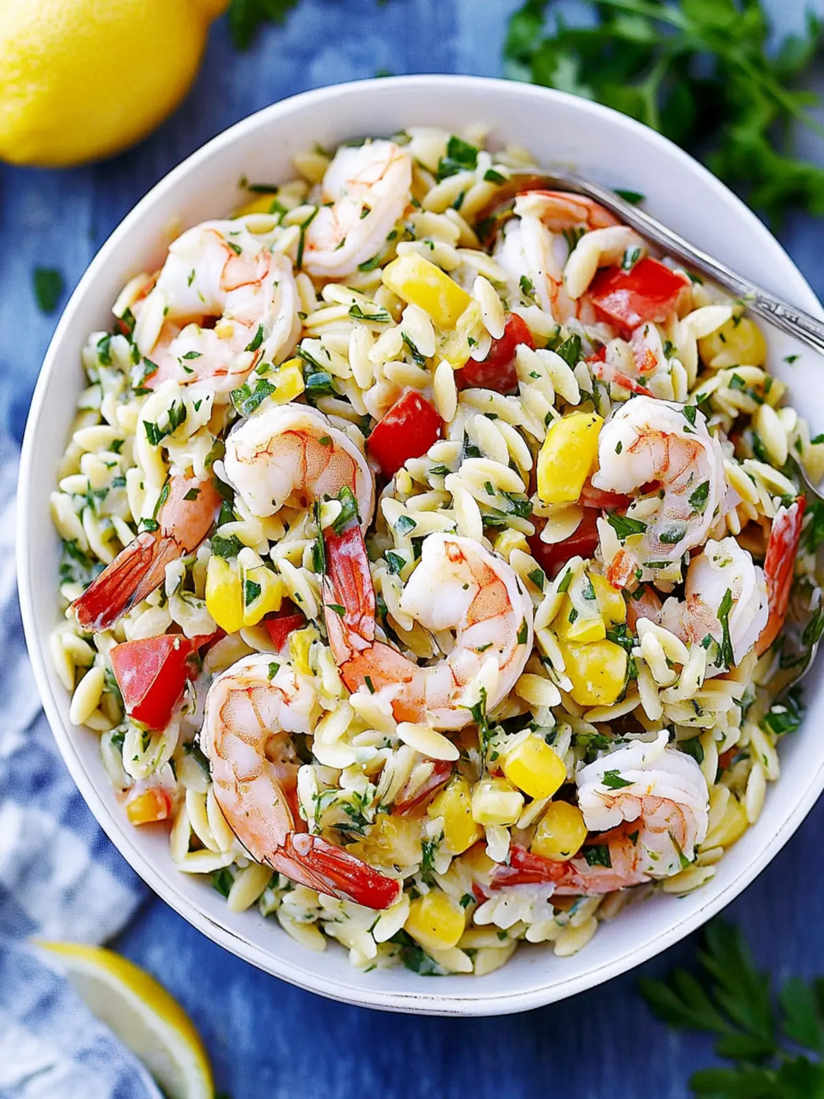 Delightful Shrimp and Orzo Salad for Easy Summer Dining 5 Shrimp and Orzo Salad
