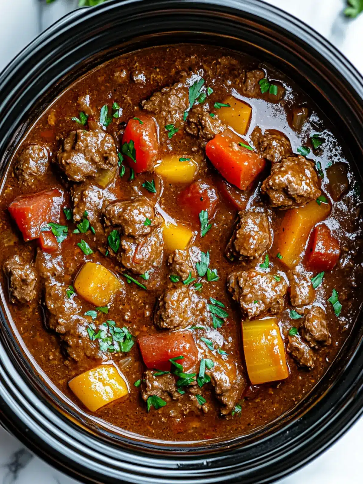Keto Crockpot Goulash that Hearty Comforts Your Soul 2 Keto Crockpot Goulash