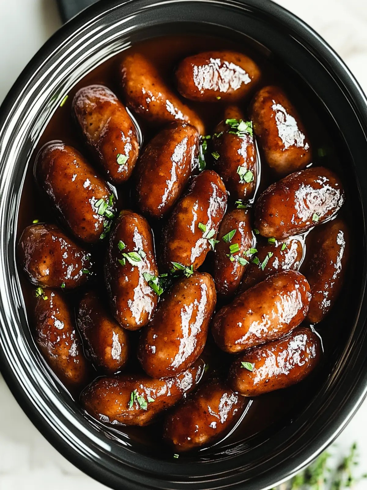Keto Crockpot Little Smokies for Easy Guilt-Free Snacking 2 Keto Crockpot Little Smokies
