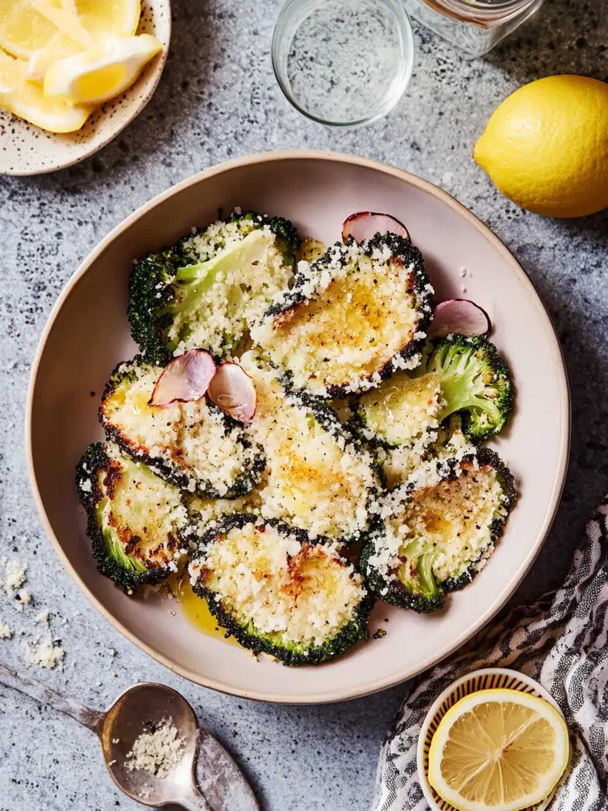 Lemon Parmesan Smashed Broccoli: A Flavorful Twist for Dinner 3 Lemon Parmesan Smashed Broccoli