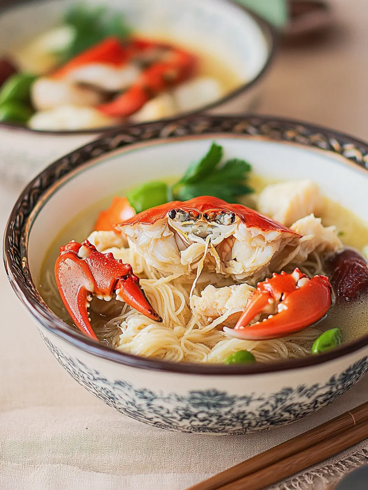 Savory Crab Bee Hoon: Dive into Deliciousness Tonight 4 Crab Bee Hoon (Crab Noodles)