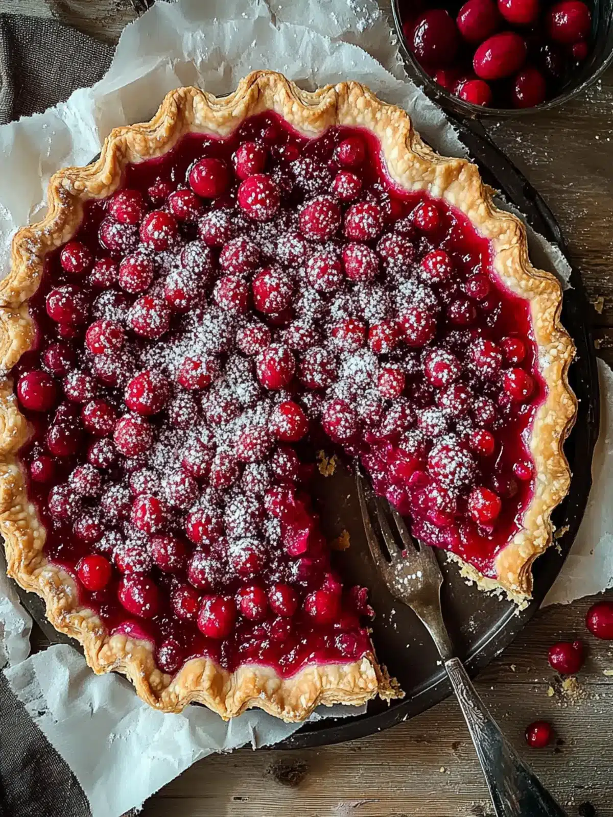 Delightful Rustic Cranberry Tart for Cozy Gatherings 4 RUSTIC CRANBERRY TART