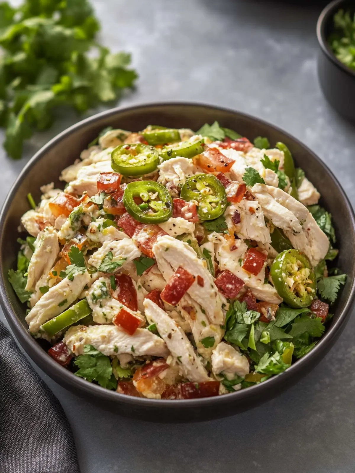 Zesty Jalapeño Popper Chicken Salad You'll Crave Daily 4 Jalapeño Popper Chicken Salad
