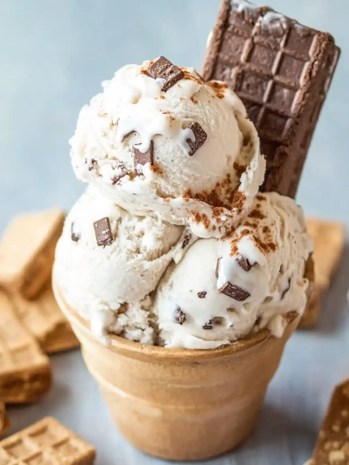 Ultimate S’mores Ice Cream with Decadent Ganache Delight 4 Ultimate S’mores Ice Cream