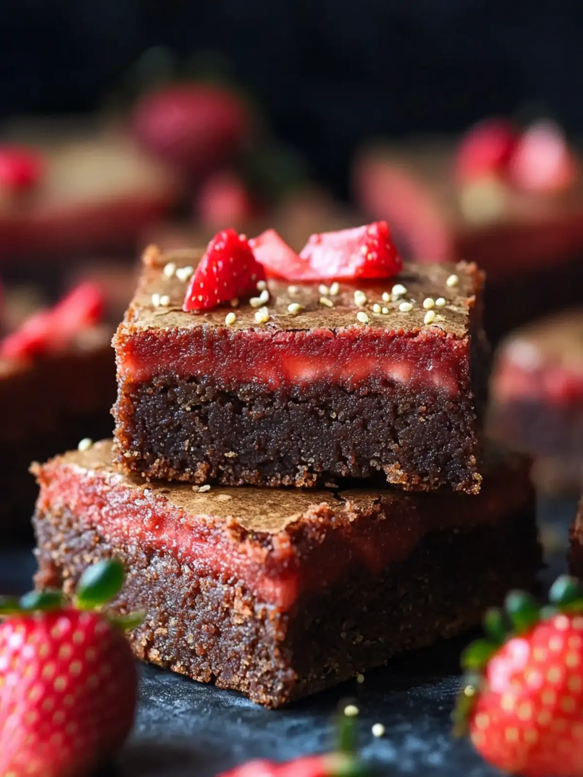Ultimate Strawberry Brownies Recipe with a Zesty Twist 2 Strawberry Brownies Recipe
