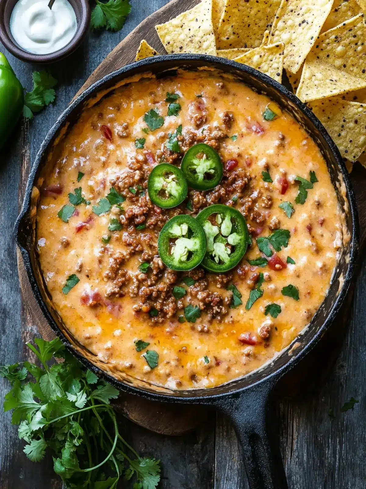 Delicious Chorizo Queso with Homemade Tortilla Chips Recipe 4 Chorizo Queso with Homemade Tortilla Chips