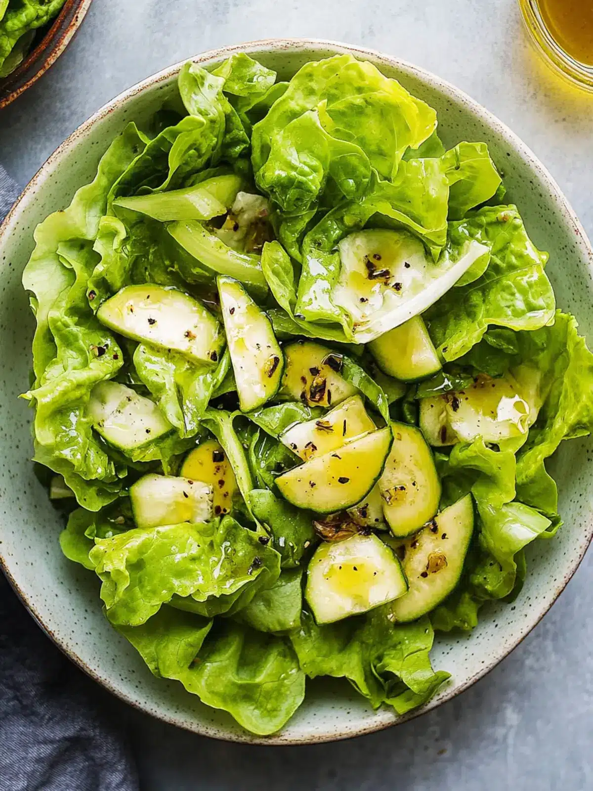 Delicious Butter Lettuce Salad with Honey Mustard Vinaigrette 2 Butter Lettuce Salad with Honey Mustard Vinaigrette