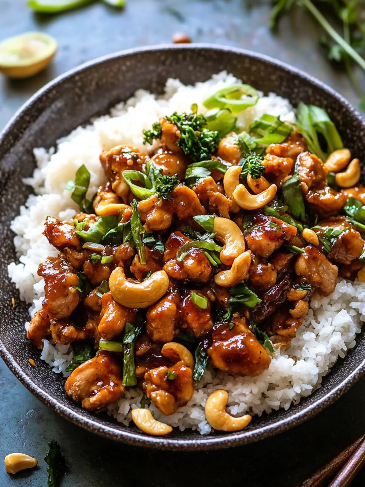 20 Minute Garlic Butter Cashew Chicken You'll Crave Every Week 4 20 Minute Garlic Butter Cashew Chicken
