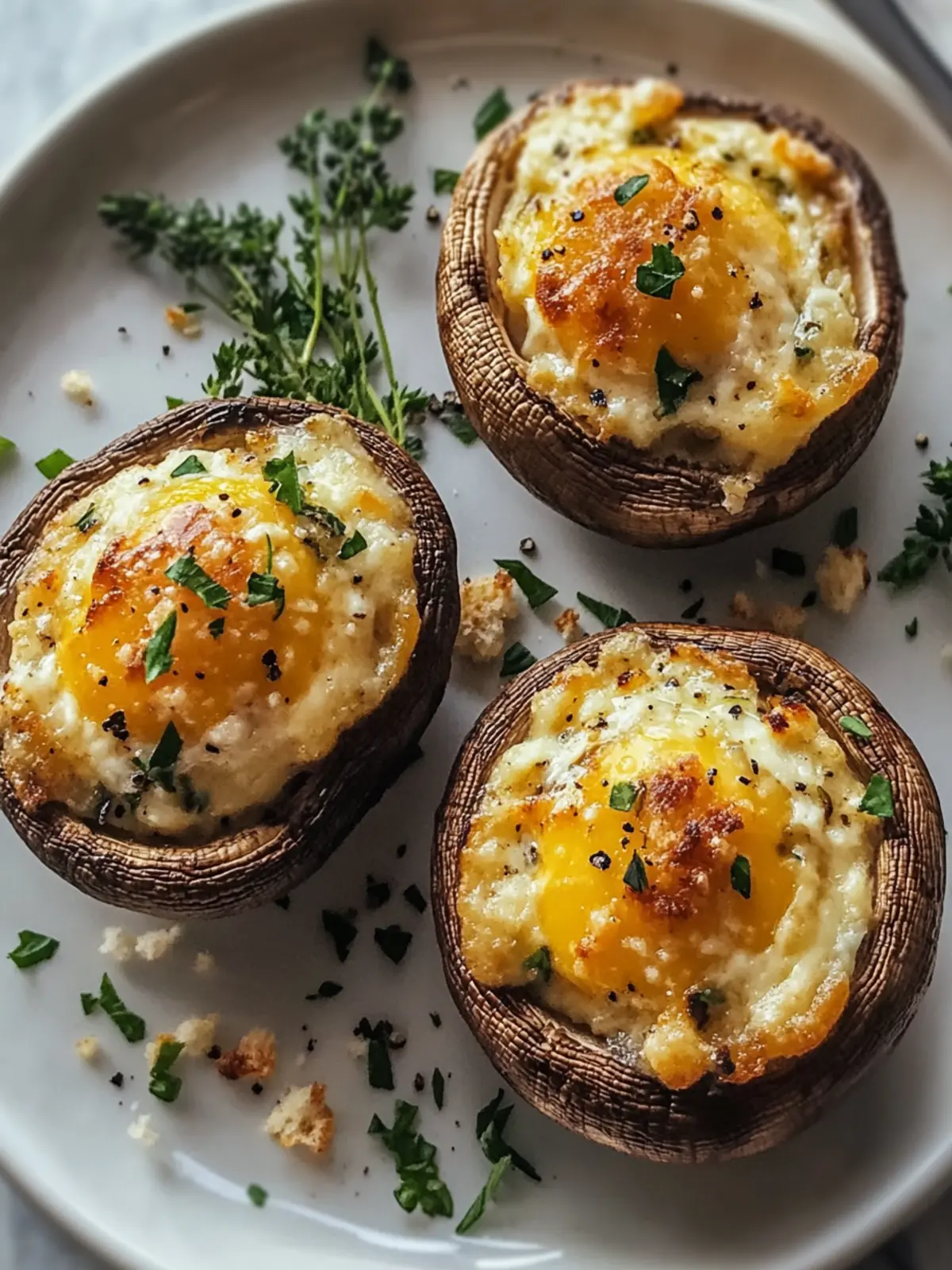 Delicious Breakfast Stuffed Mushrooms You’ll Crave Every Morning 4 Delicious Breakfast Stuffed Mushrooms