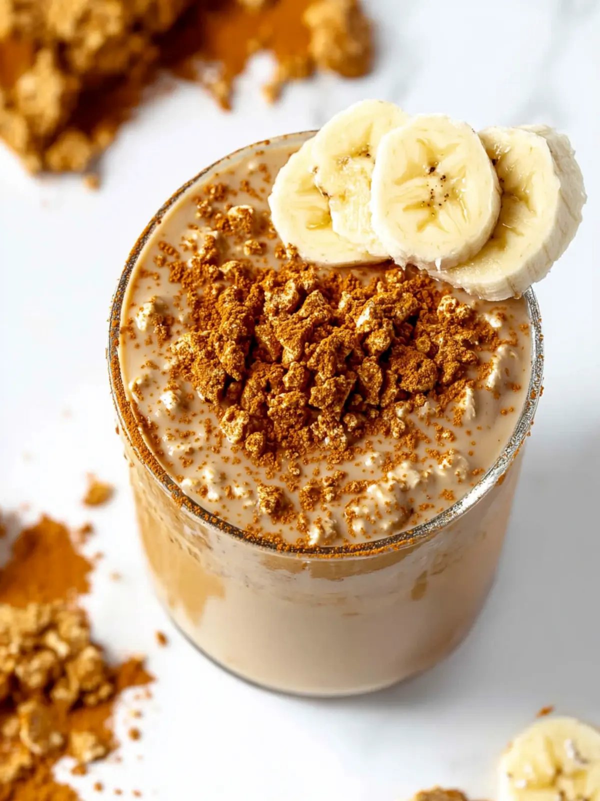 Delicious Banana Biscoff Overnight Oats in Just 10 Minutes 2 Banana Biscoff Overnight Oats (10 Minutes!)
