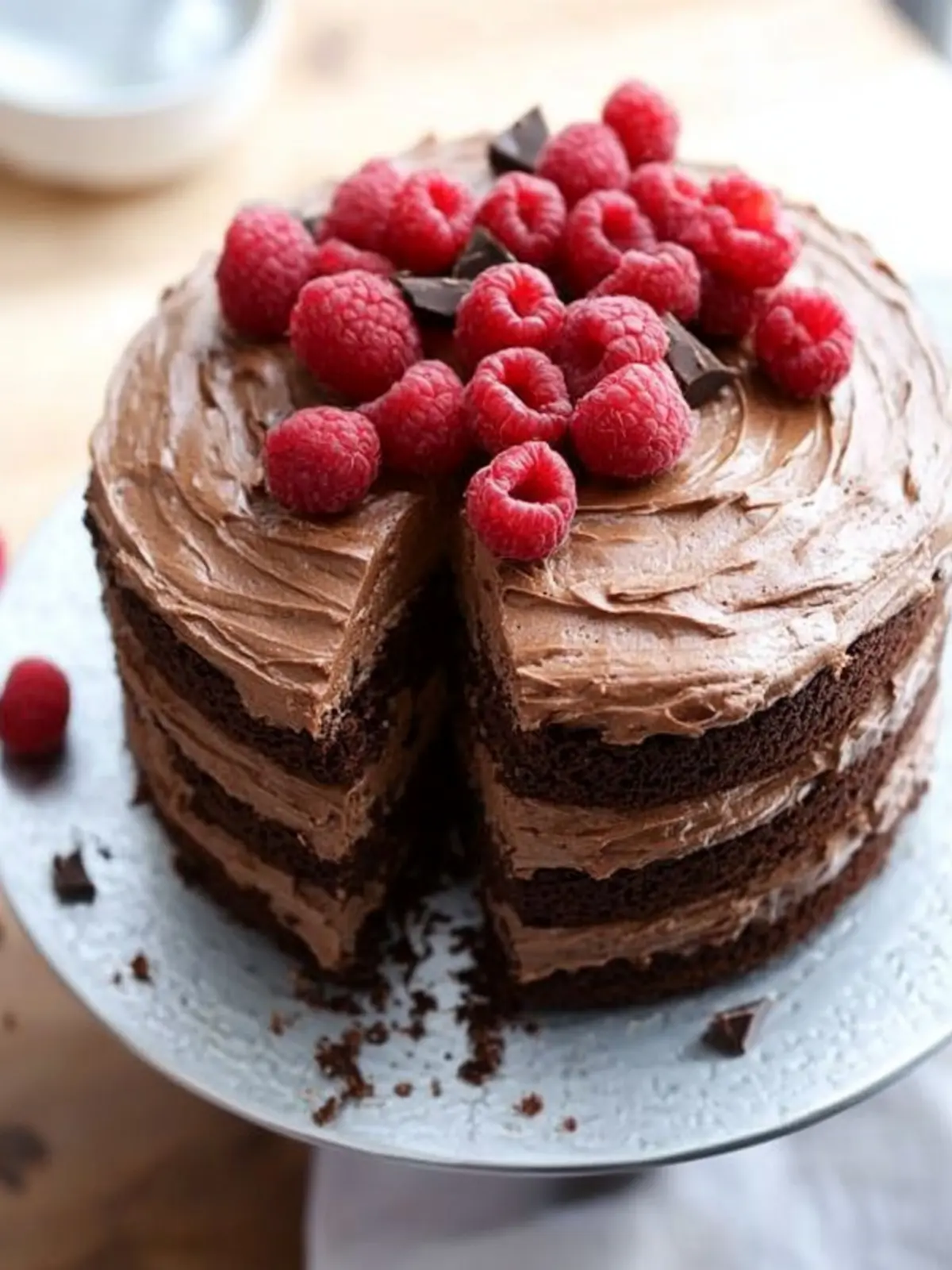 Indulge in Hazelnut Chocolate Mousse Cake Bliss 2 Hazelnut Chocolate Mousse Cake