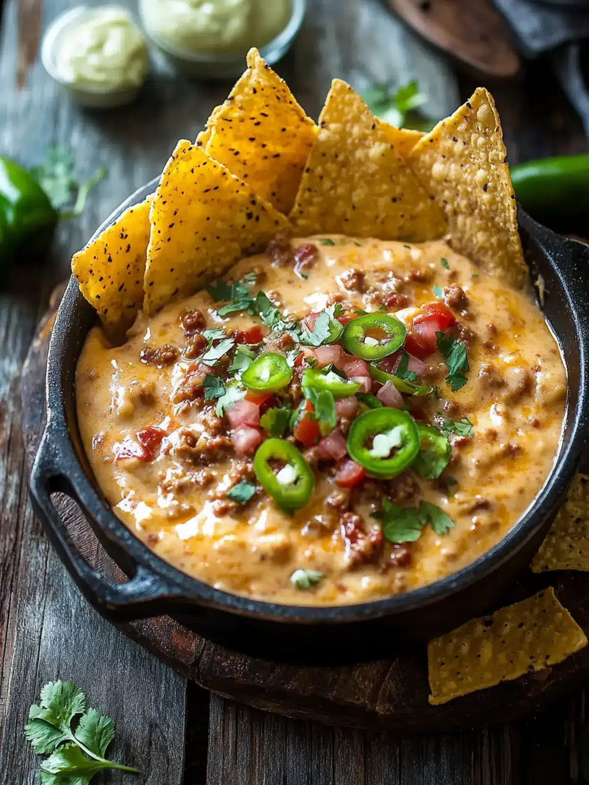 Delicious Chorizo Queso with Homemade Tortilla Chips Recipe 5 Chorizo Queso with Homemade Tortilla Chips