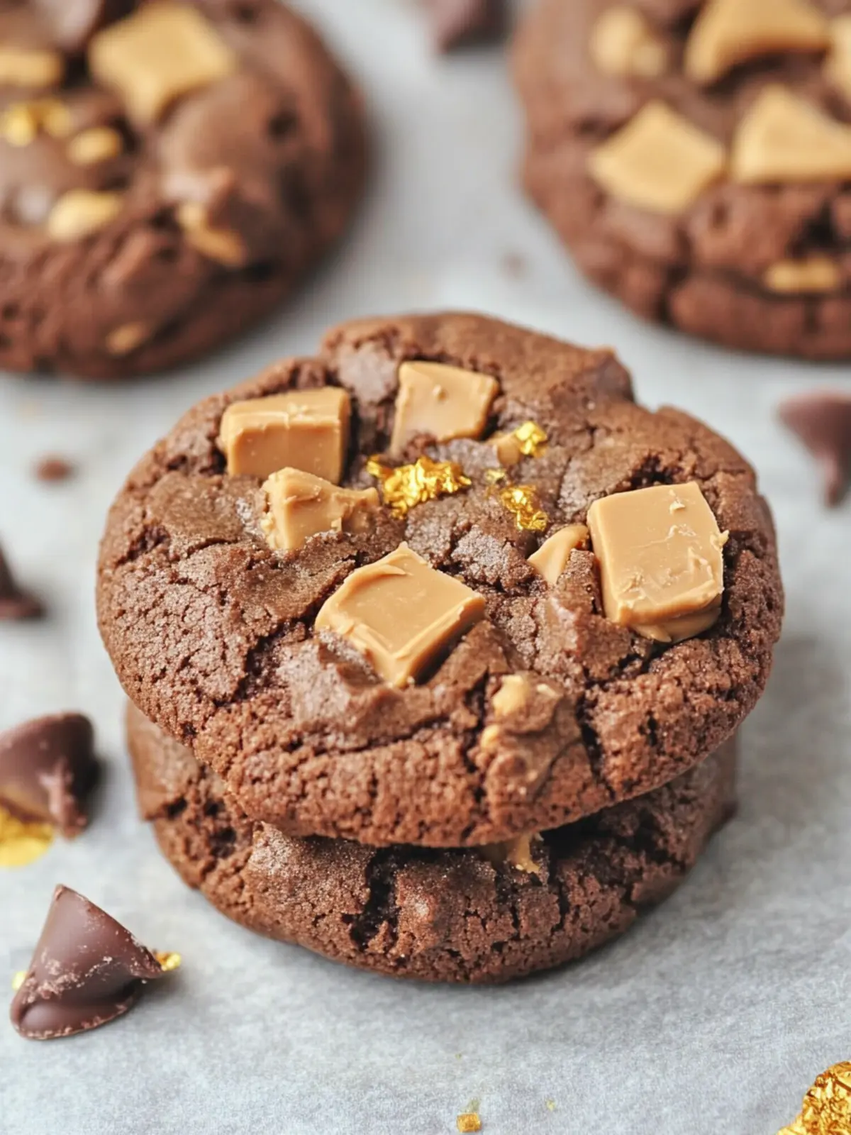 Decadent Peanut Butter Cup Chocolate Cookies You’ll Love 2 Peanut Butter Cup Chocolate Cookies