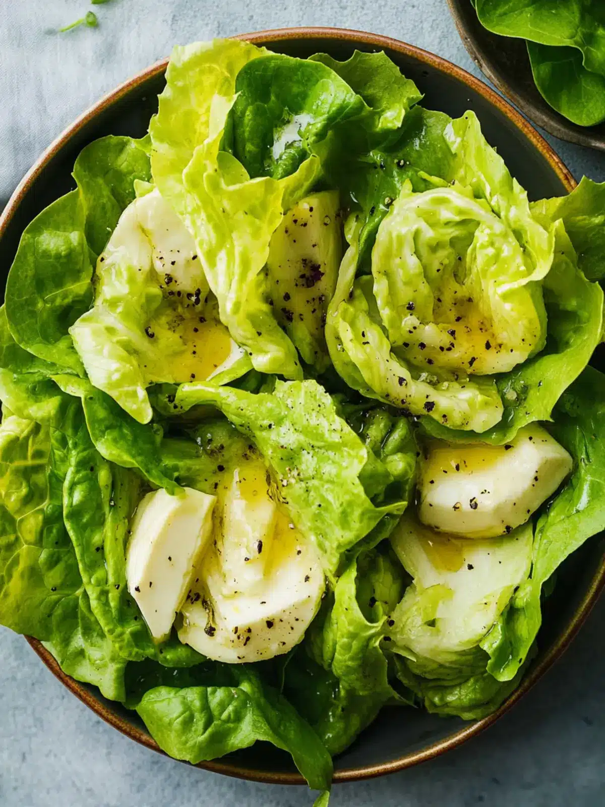 Delicious Butter Lettuce Salad with Honey Mustard Vinaigrette 3 Butter Lettuce Salad with Honey Mustard Vinaigrette