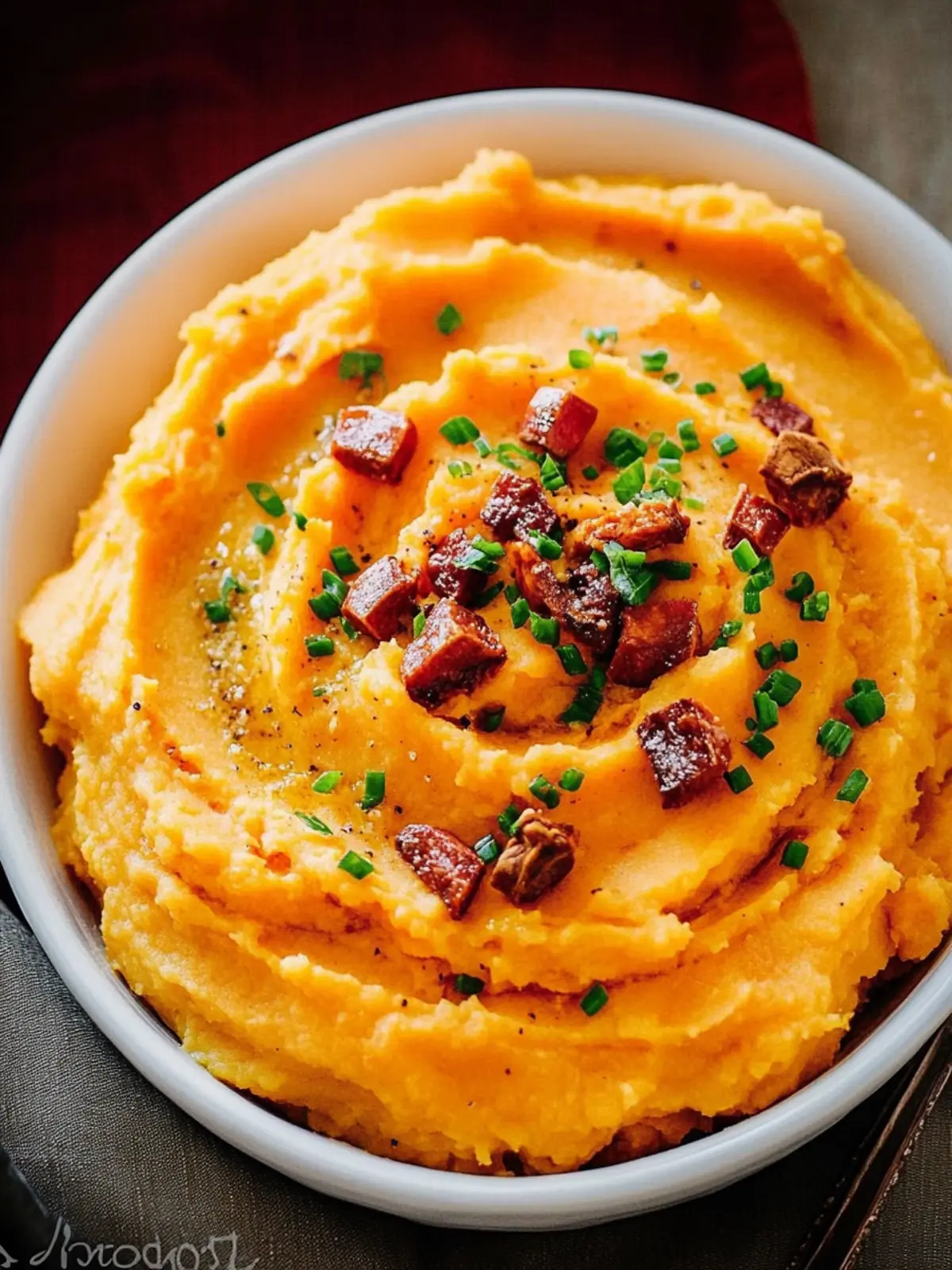 Irresistible Mashed Sweet Potatoes with Crisp Bacon Delight 3 Mashed Sweet Potatoes