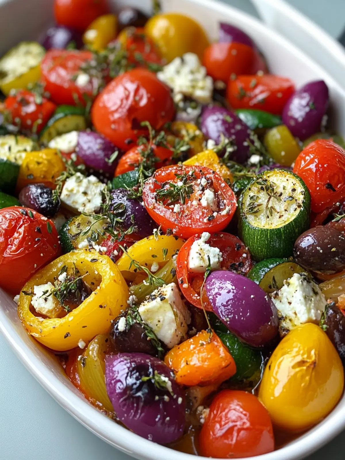 One Pan Greek Vegetables for Easy Dinner Delight 3 One Pan Greek Vegetables