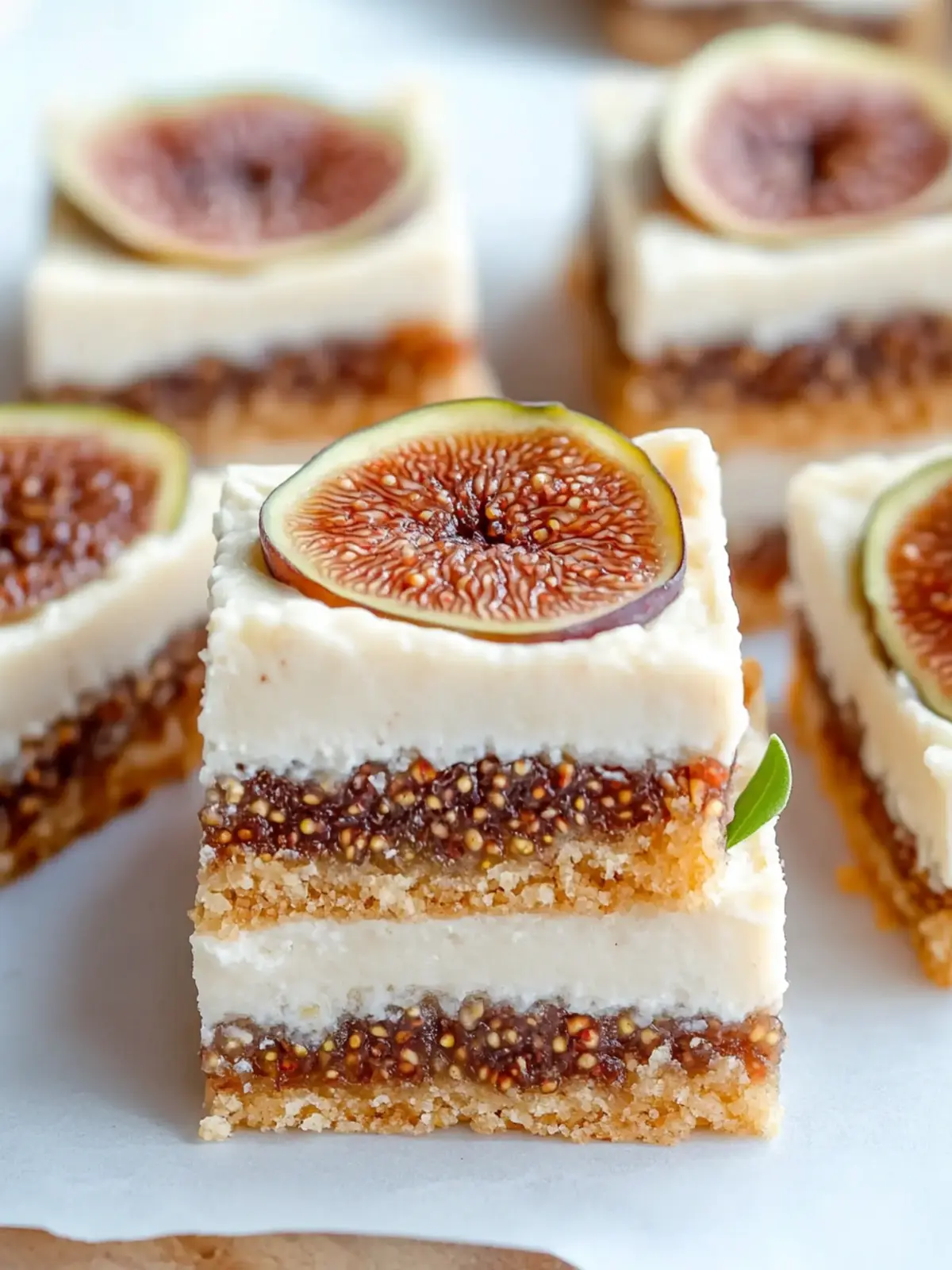 Decadent Fig and Cream Cheese Bars Everyone Will Love 3 Decadent Fig and Cream Cheese Bars