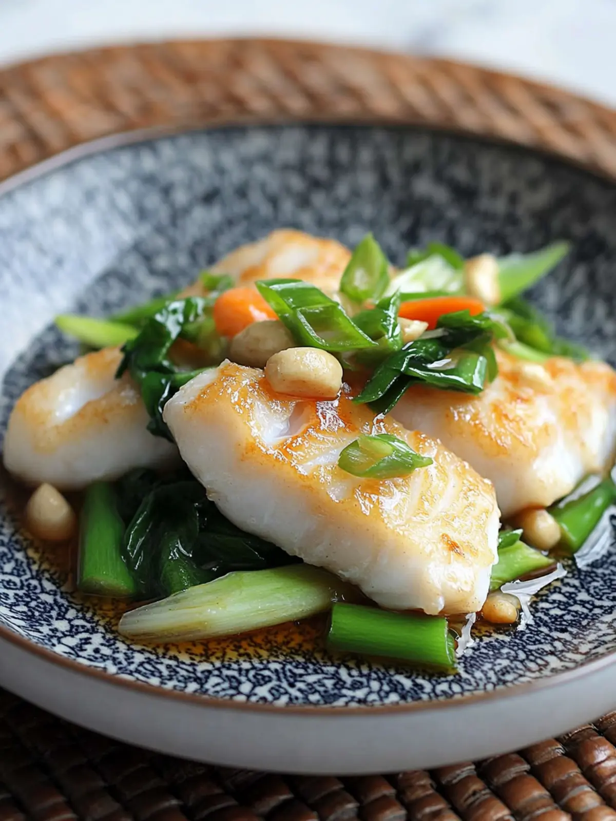 Savor Hakka-Style Halibut: Quick, Flavor-Packed Delight! 4 Hakka-Style Halibut