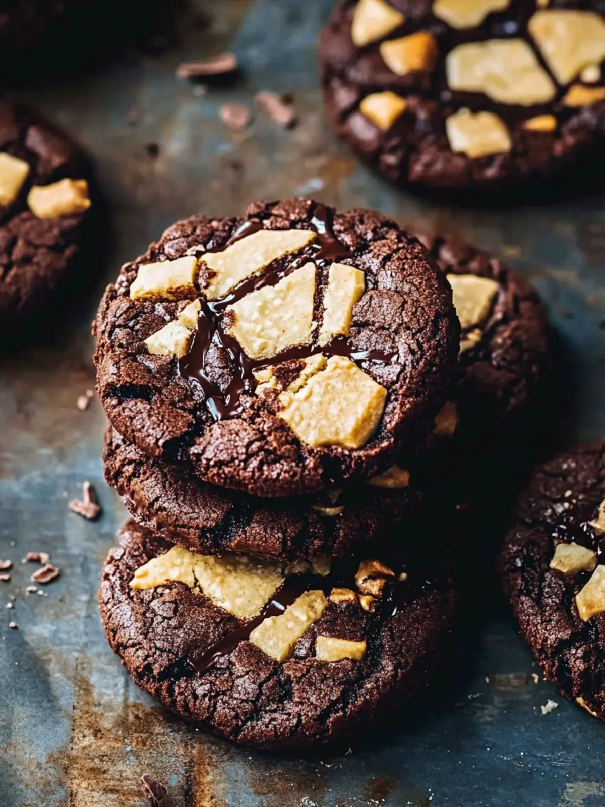 Caramelized White Chocolate Brownie Cookies You'll Adore 3 Caramelized White Chocolate Brownie Cookies