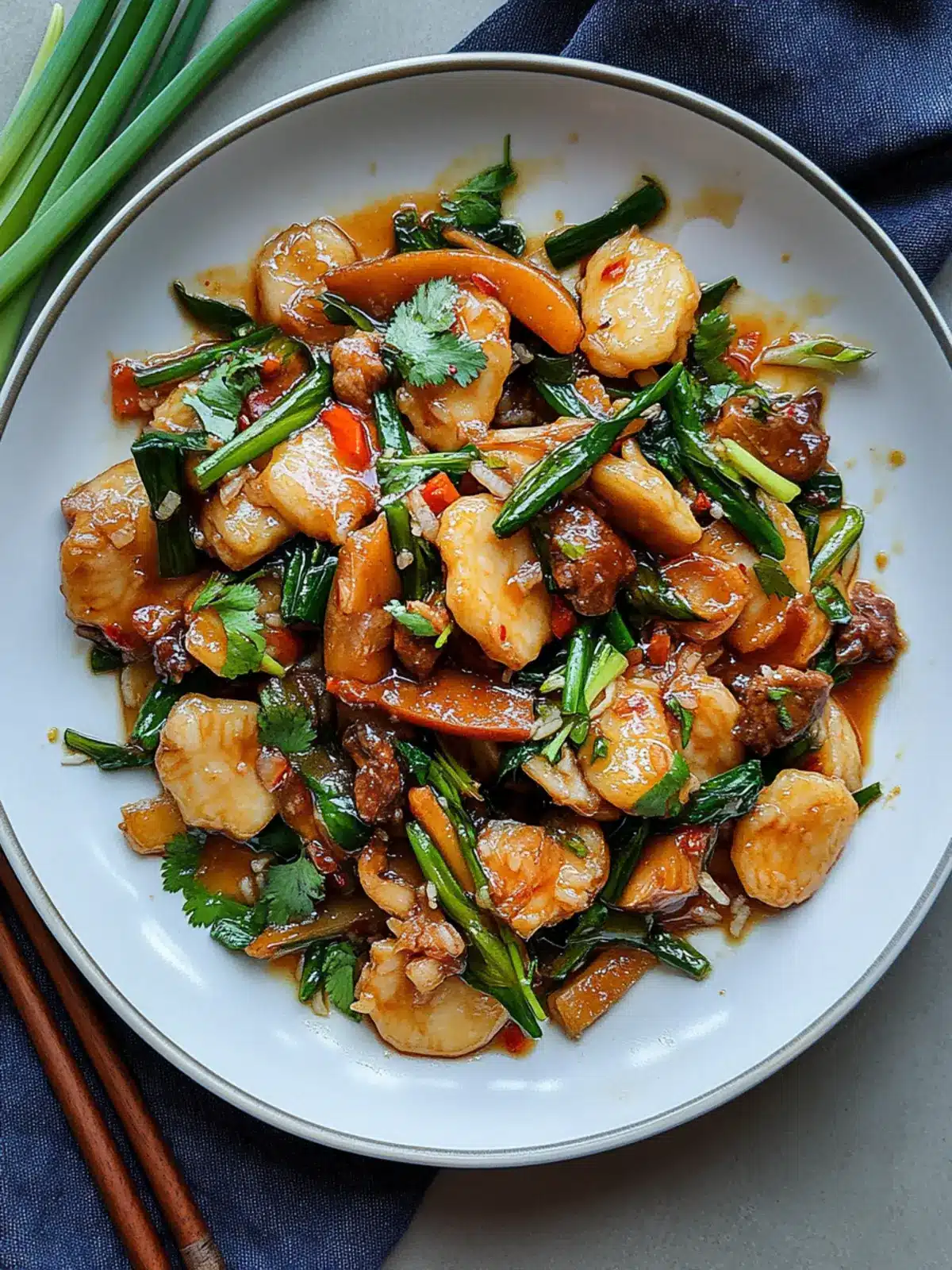Savory Shanghai Style Stir-Fried Rice Cakes for Home Chefs 3 Shanghai Style Stir-fried Rice Cakes