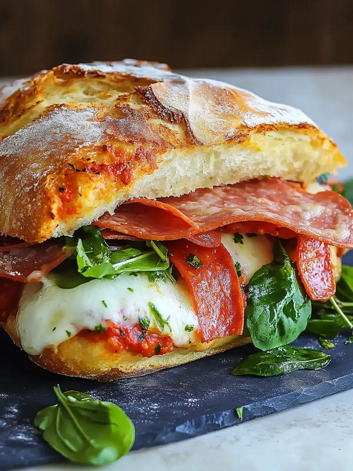 Delicious Pizza Crust Italian Sandwich You Can't Resist 2 Pizza Crust Italian Sandwich