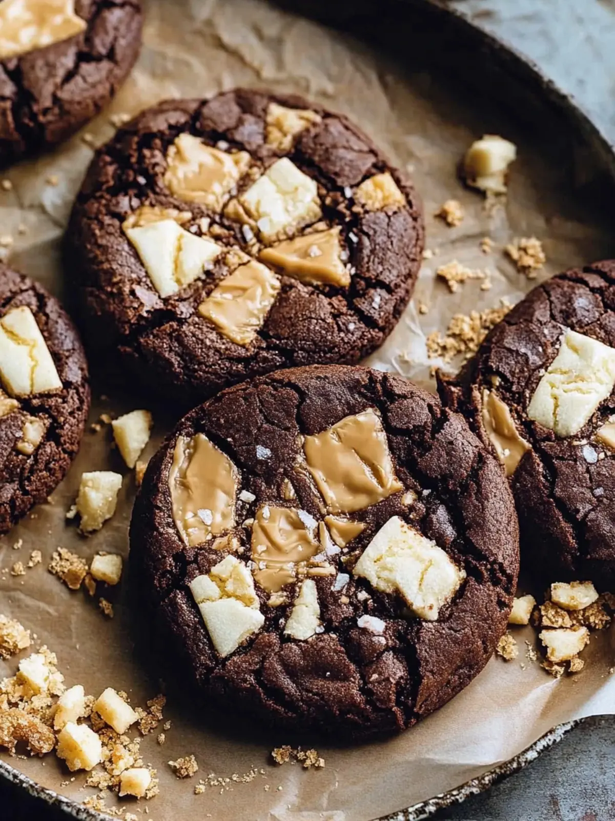 Caramelized White Chocolate Brownie Cookies You'll Adore 5 Caramelized White Chocolate Brownie Cookies